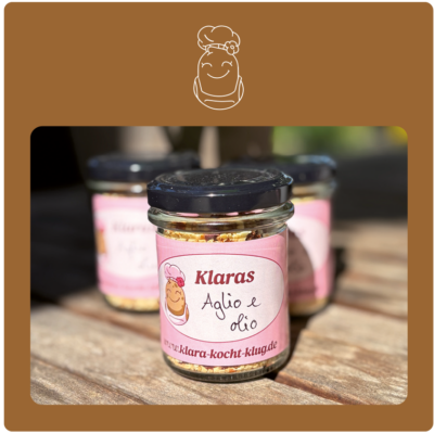 Klaras Aglio e Olio, 70 g im Glas