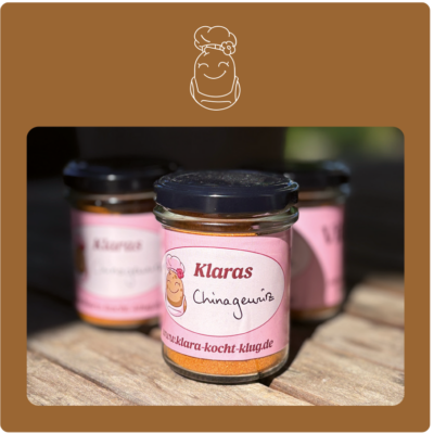 Klaras Chinagewürz, 70 g im Glas