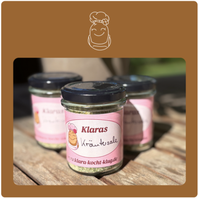 Kräutersalz im Glas